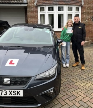 Andy is a great driving instructor, would highly recommend him to anyone. He taught my 17 year old daughter to drive and pass her test first time. Great communication all the way through the learning process and reassured my daughter all the way. Thanks Andy